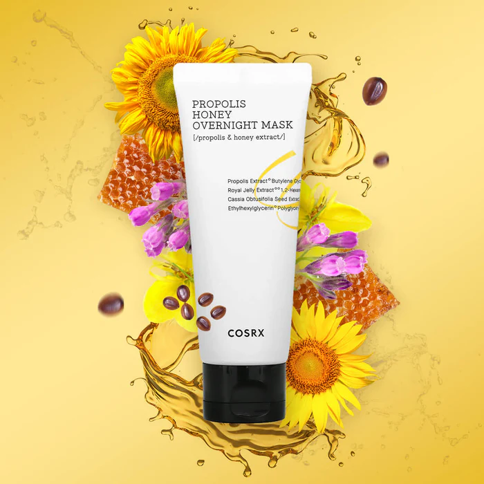 cosrx full fit propolis honey overnight mask
