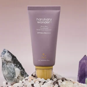 haru haru wonder black rice pure mineral relief daily sunscreen