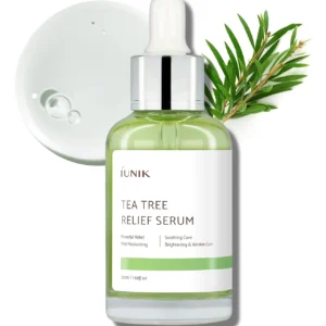 iunik tea tree relief serum