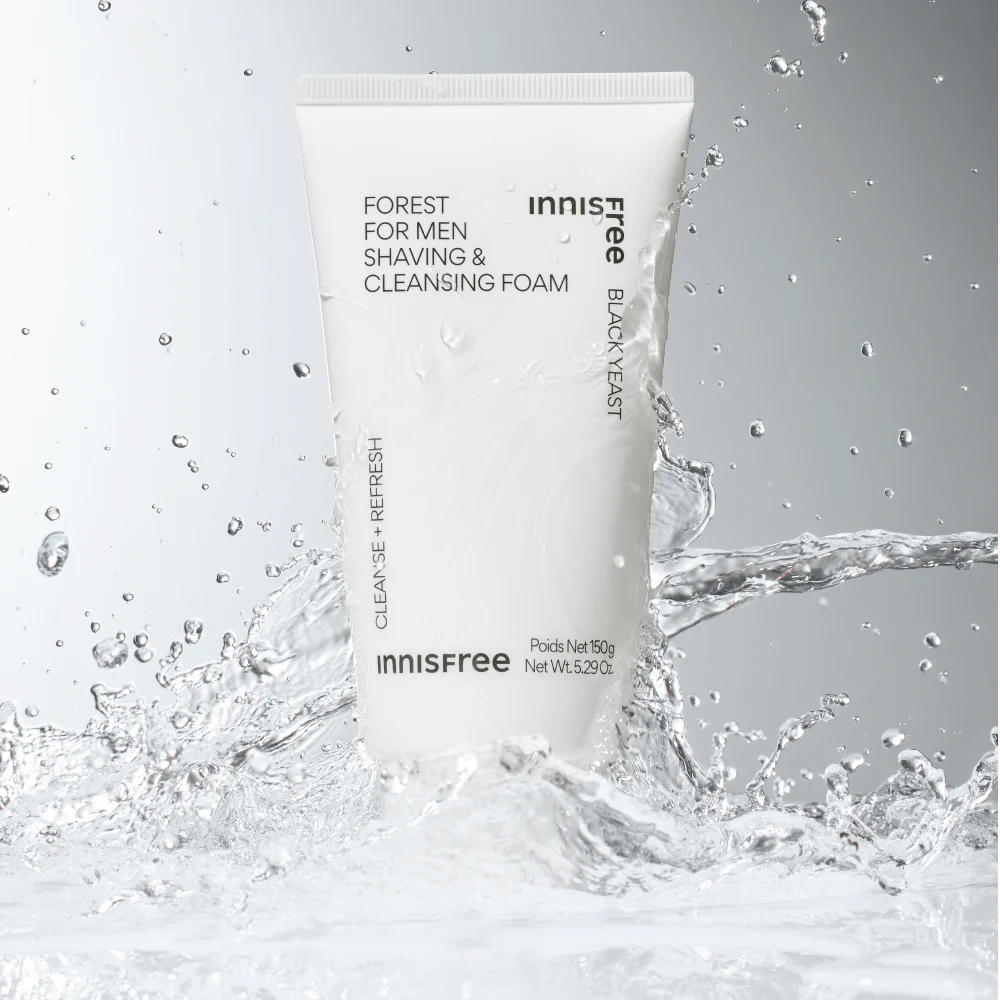 innisfree men forest facewash