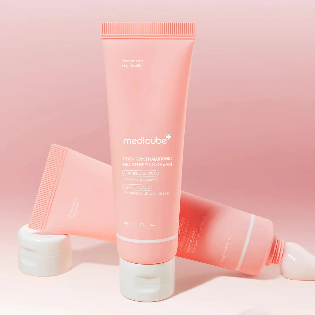 medicube pdrn pink hyaluronic mositurizing cream