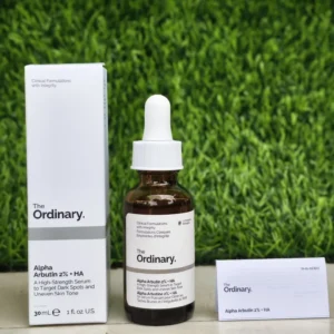 the ordinary (made in us, manufactured in korea) alpha arbutin 2%+ha